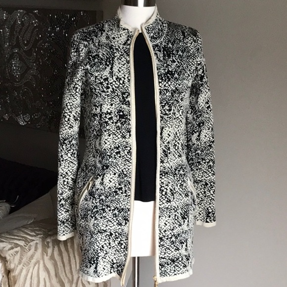 ‼️SOLD‼️ Belldini Speckled Full Zip Cardigan Coat - Picture 3 of 8